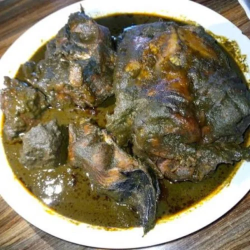 Black Soup (Omebe) (Assorted Meat)