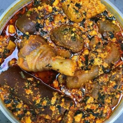 Egusi Soup (Assorted Meat)