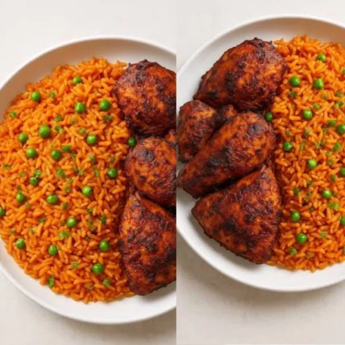 Jollof Rice & Grilled Chicken