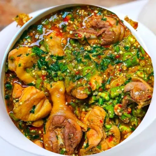 Okra Soup (Assorted Meat)