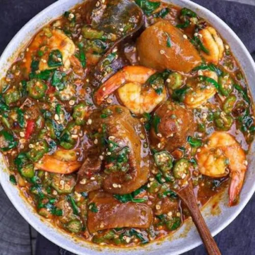 Okra Soup (SeaFood)