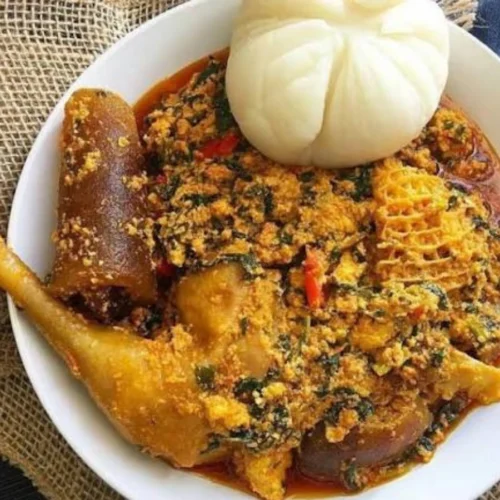 Semovita & Egusi